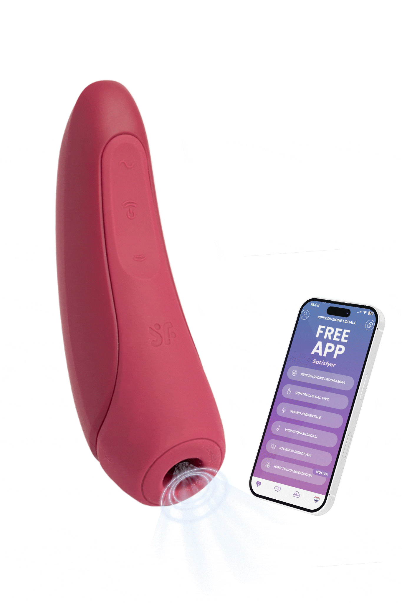 Satisfyer Curvy 1 - Succhia Clitoride Satisfyer