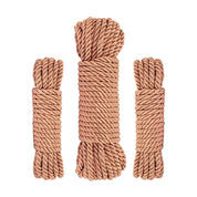 Rosy Gold – Rope Set – Luxury Bondage Ropes - Corde Bondage MySecretCase