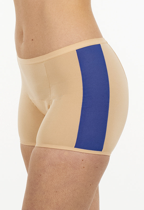 Boxer Plus Nude - linea Bloomin - Mutandine Assorbenti Fluyda