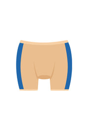 Boxer Plus Nude - linea Bloomin - Mutandine Assorbenti Fluyda