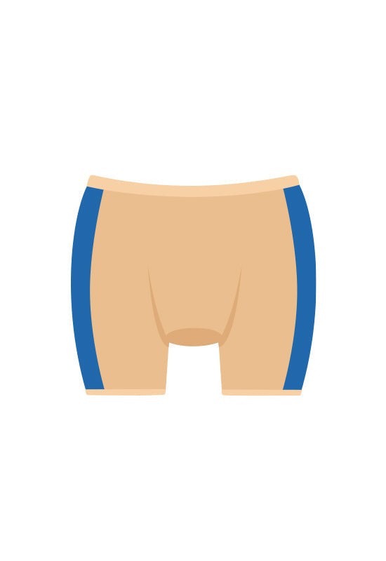 Boxer Plus Nude - linea Bloomin - Mutandine Assorbenti Fluyda