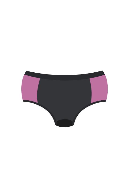 Culotte Plus Nero - linea Bloomin - Mutandine Assorbenti MySecretCase