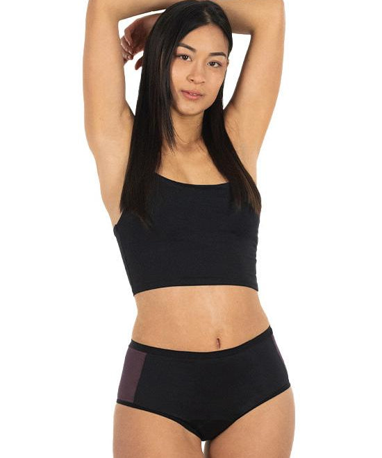 Culotte Plus Nero - linea Bloomin - Mutandine Assorbenti MySecretCase