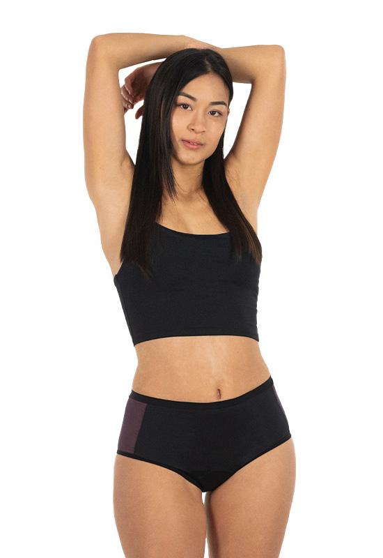 Culotte Plus Nero - linea Bloomin - Mutandine Assorbenti MySecretCase