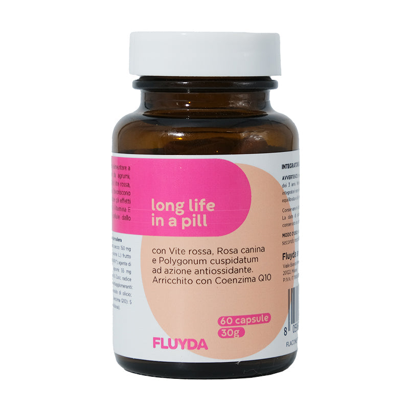 long life - antiossidante - Integratori Fluyda