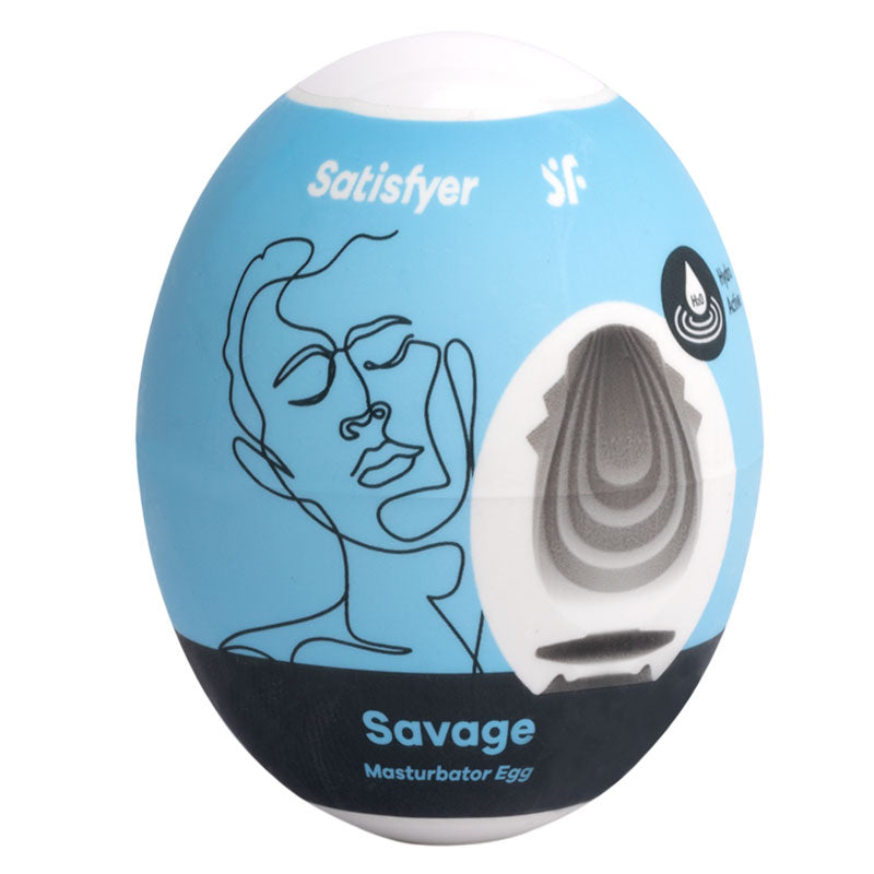 Masturbator Egg - Savage - Masturbatori Uomo Satisfyer