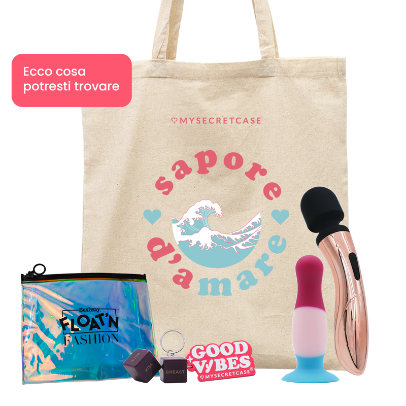 Sapore d'aMare - Kit Sex Toys + Borsa cotone - Giochi erotici MySecretCase