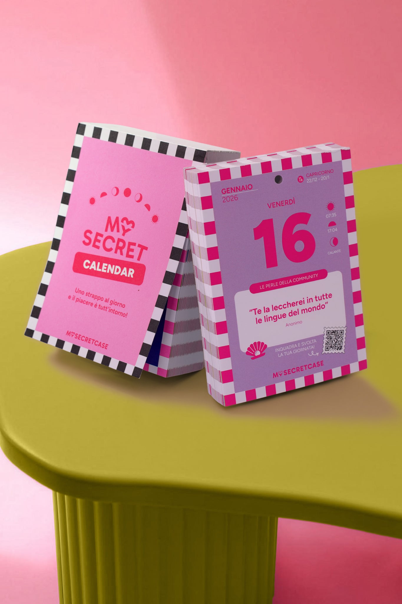 MySecret Calendar 2026 - Calendario a Strappo