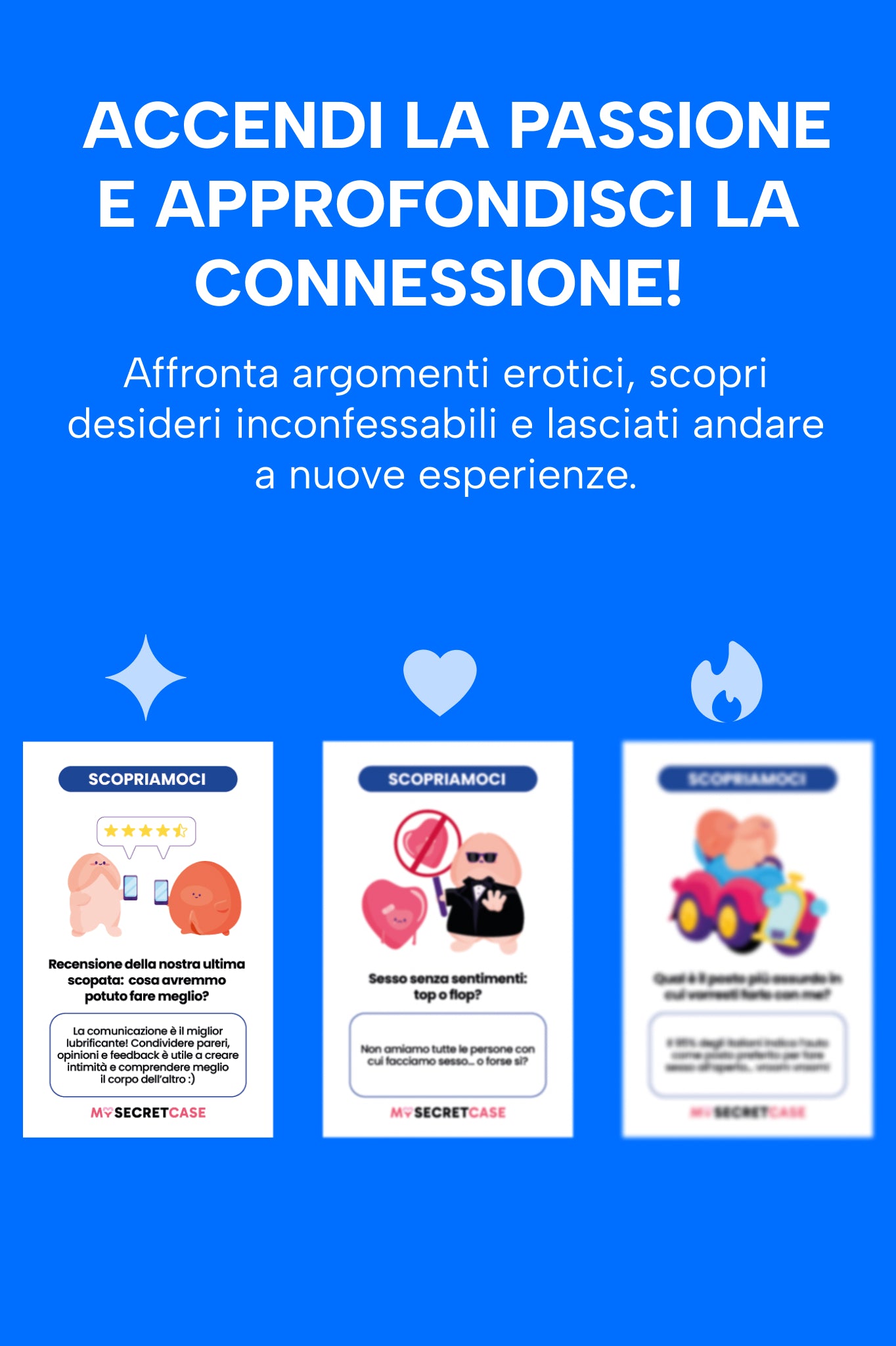 Scopriamoci - Giochi erotici MySecretCase