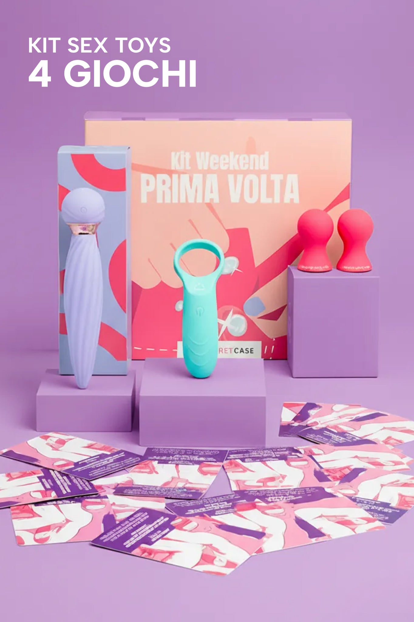 Kit Weekend Prima Volta - Giochi erotici MySecretCase