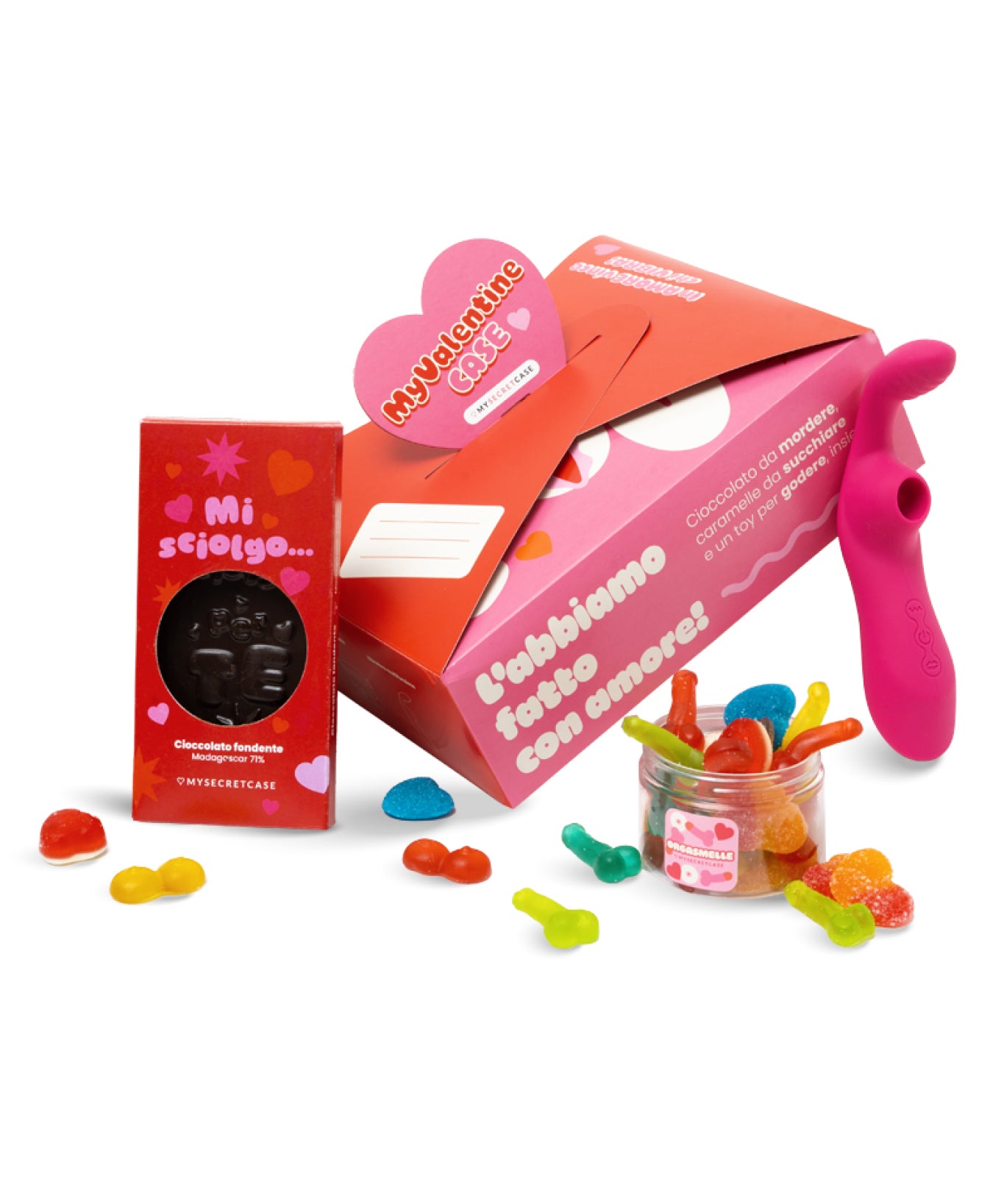 MyValentine Case - Vibratore Multifunzione - Giochi erotici MySecretCase