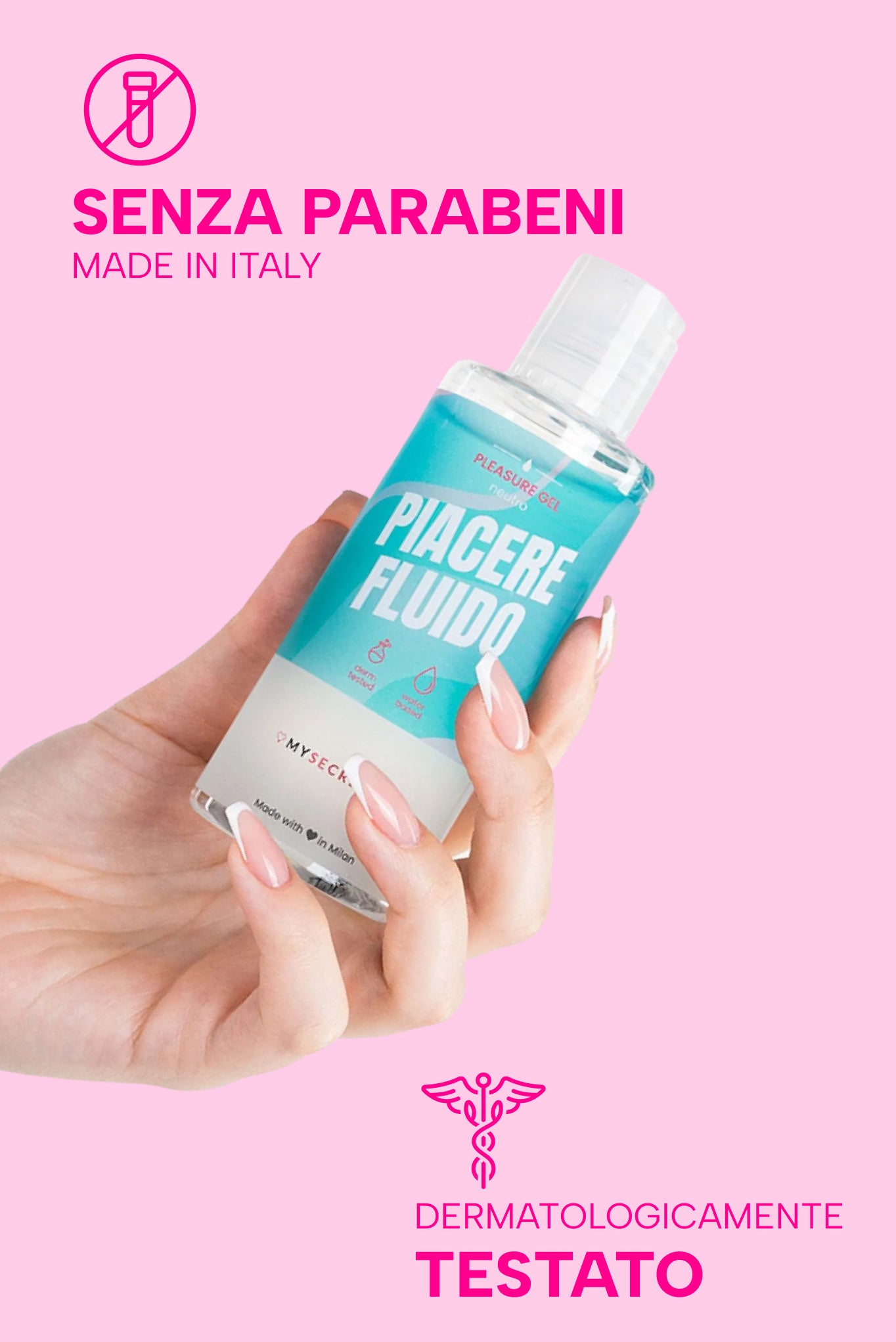 Piacere Fluido - 150 ml - Lubrificante Naturale MySecretCase