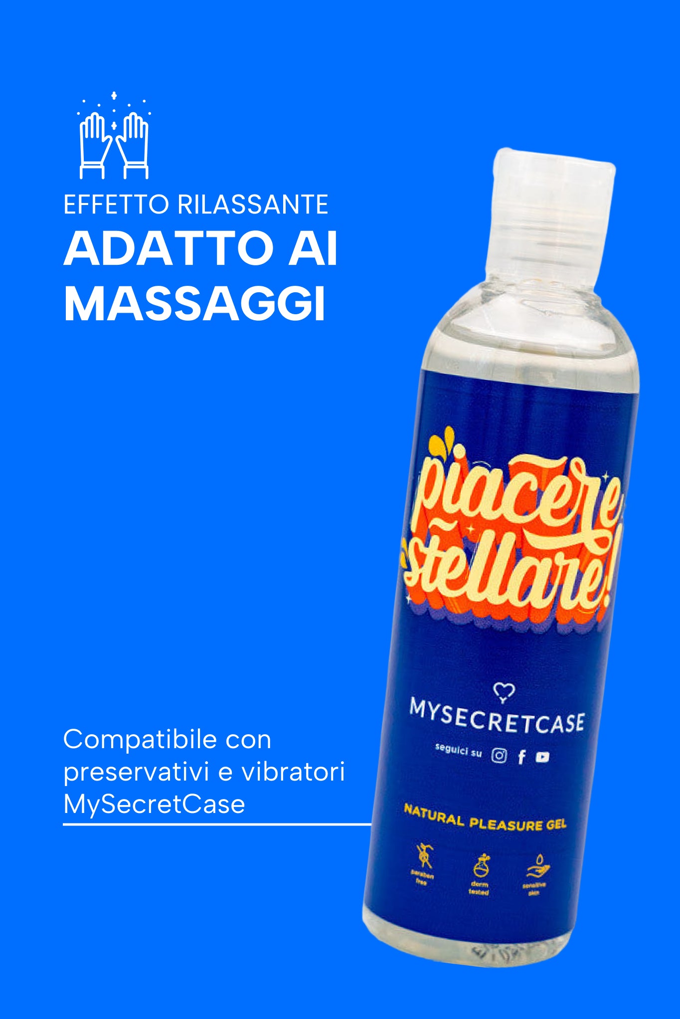 Piacere Stellare - 250 ml - Lubrificanti Vaginali MySecretCase