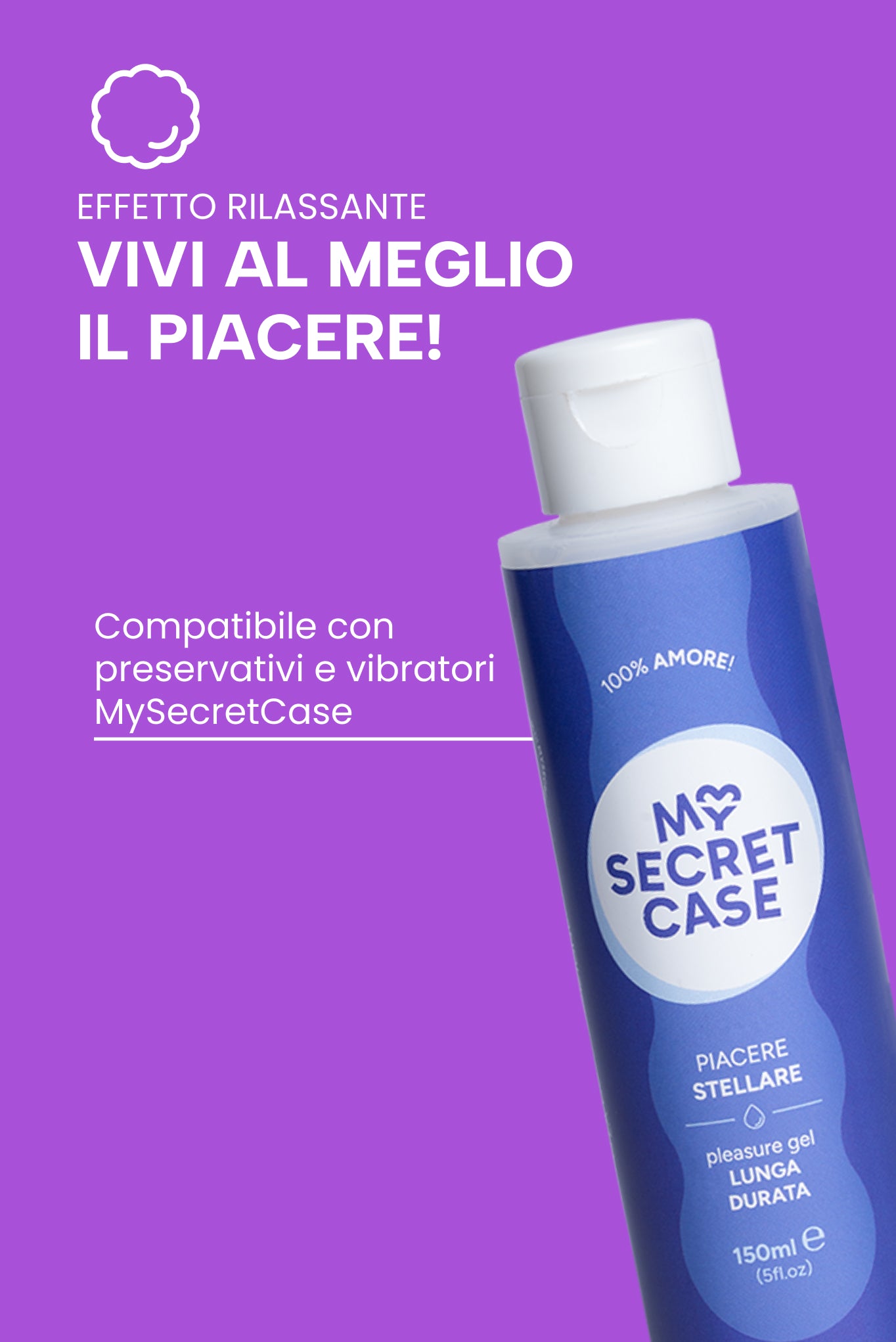 Piacere Stellare - 150 ml - Lubrificante Lunga Durata osmos