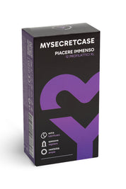 Piacere Immenso - 12 pezzi - Preservativi XL MySecretCase