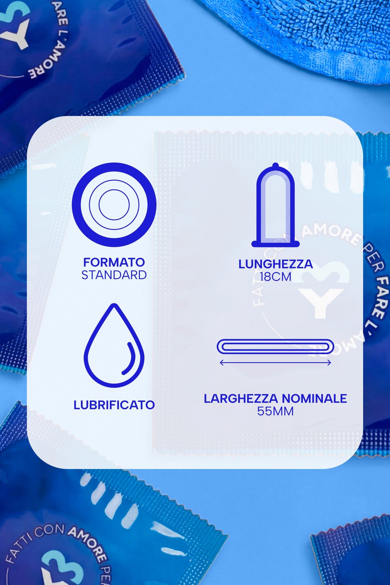Piacere Universale 100 pezzi - Preservativi Classici MySecretCase