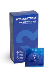 Piacere Universale - 12 pezzi - Preservativi Classici MySecretCase