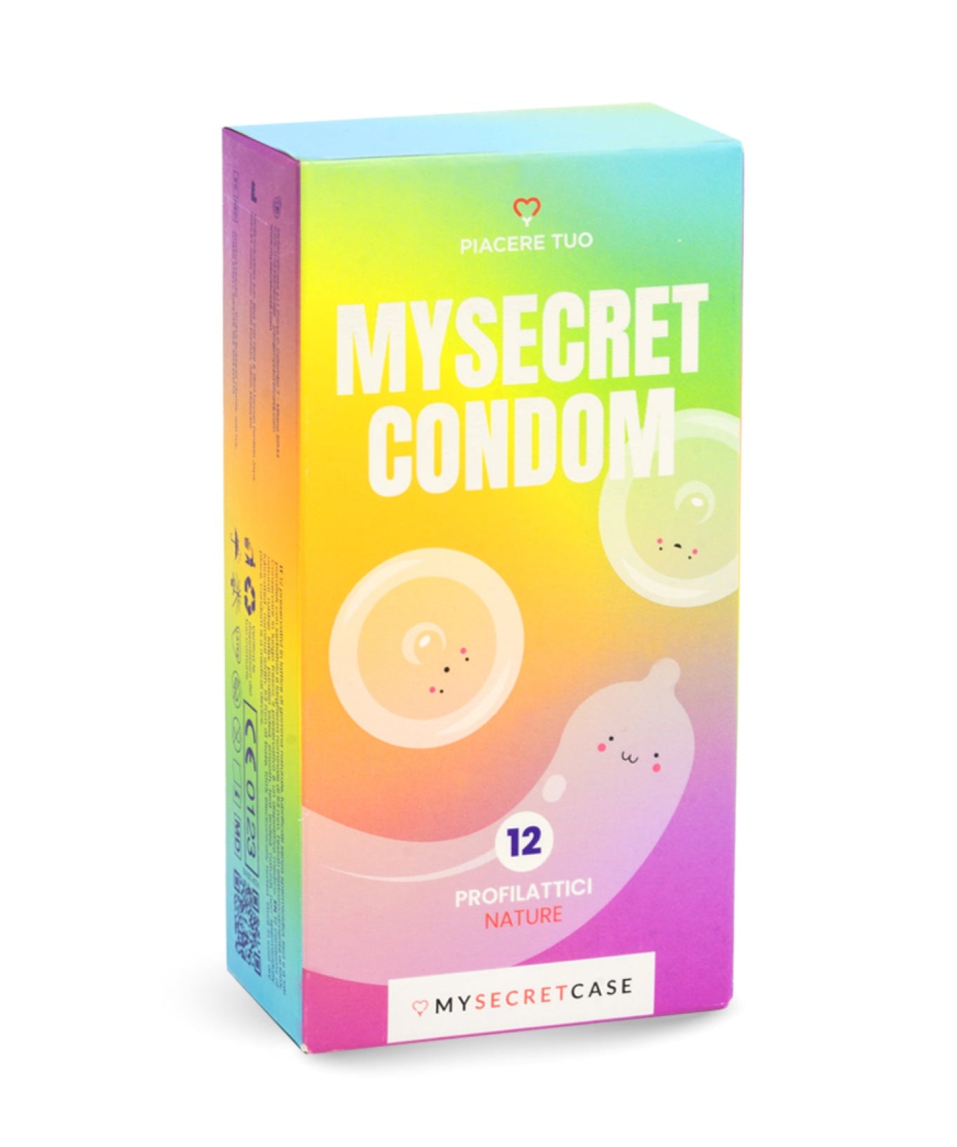 MySecret Condom - 12 pz - Preservativi Classici Mysecretcase