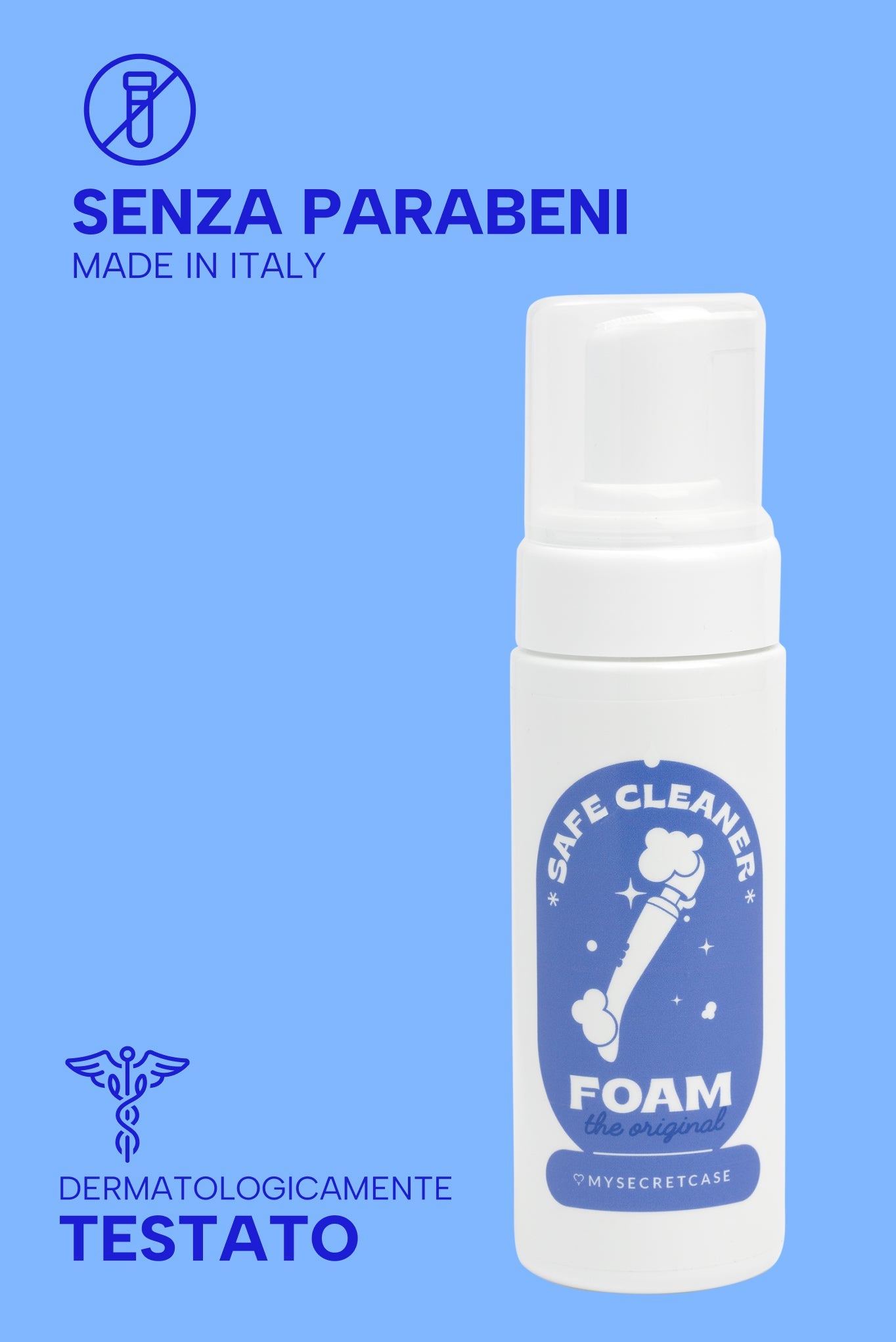 Safe Cleaner Foam - 150 ml - Toycleaner MySecretCase