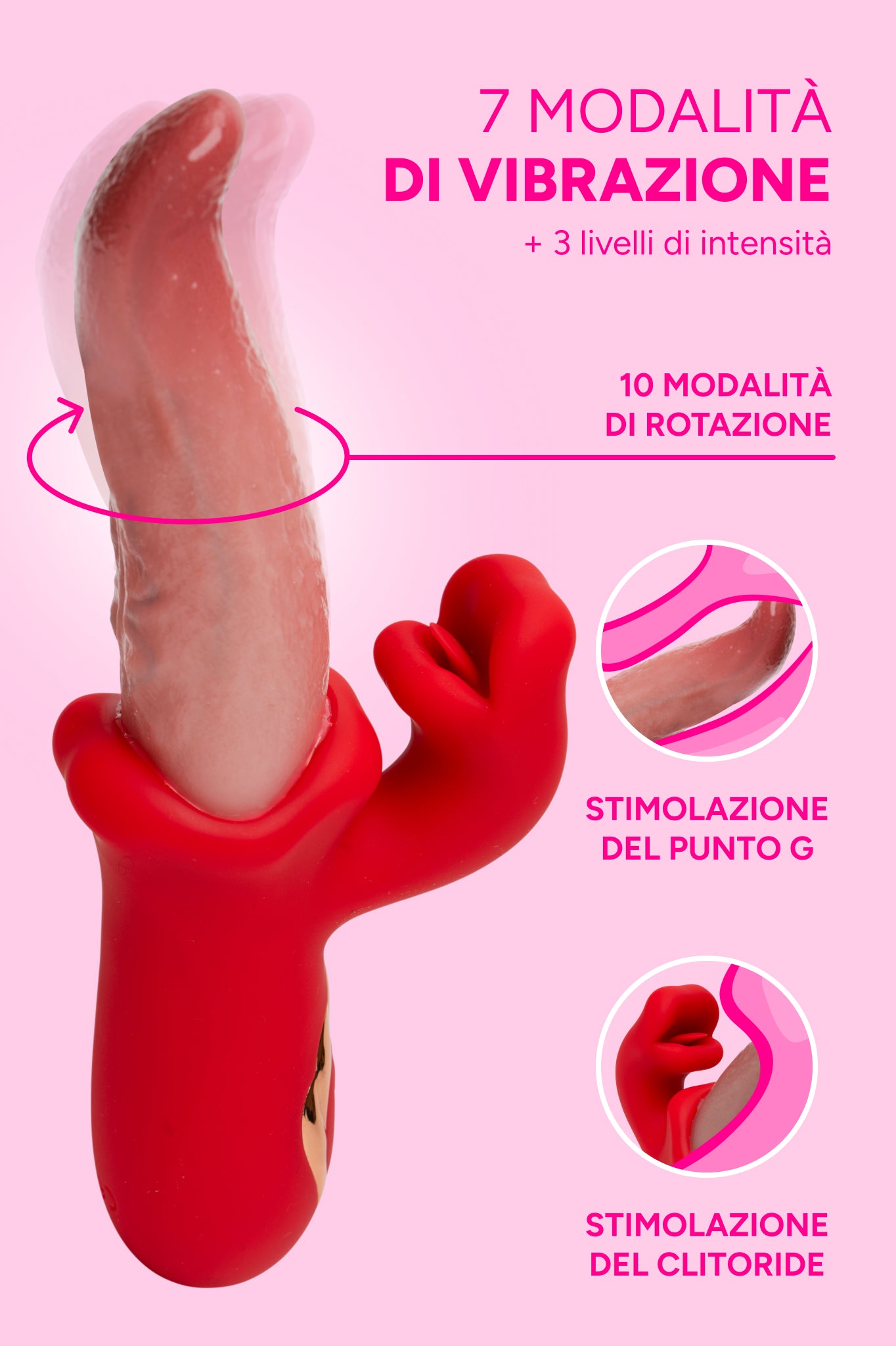Golosa - Vibratore Rabbit MySecretCase