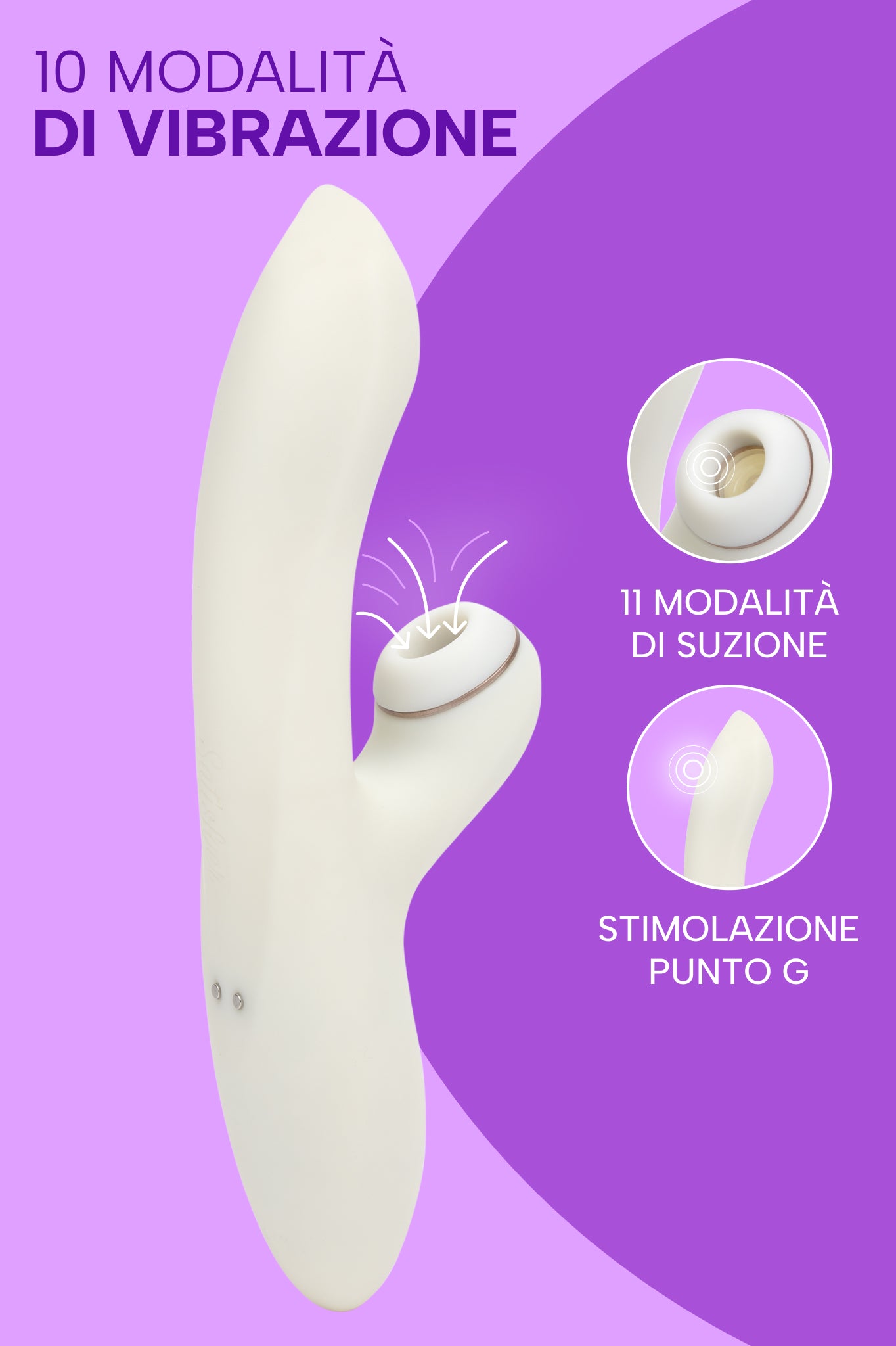 Pro G Spot Rabbit Succhiaclitoride