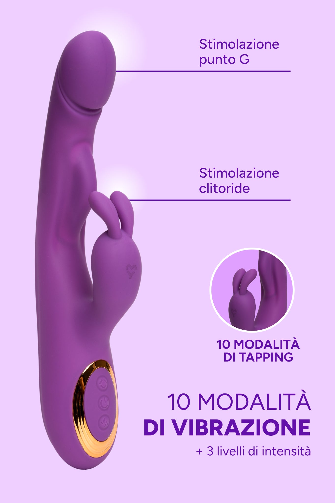 Monella - Vibratore Rabbit MySecretCase