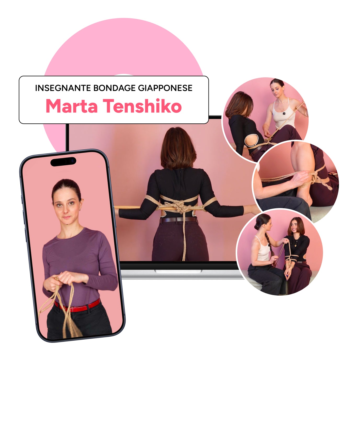 Bondage: videocorso per legare il partner con le corde - Corsi MySecretCase