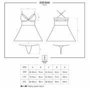 838 Babydoll & Thong Red - Baby Doll MySecretCase