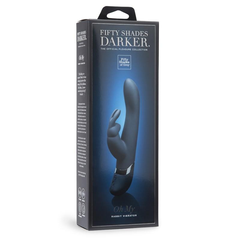Oh My - Rabbit Vibrator - Vibratore Rabbit 50 Sfumature di Nero