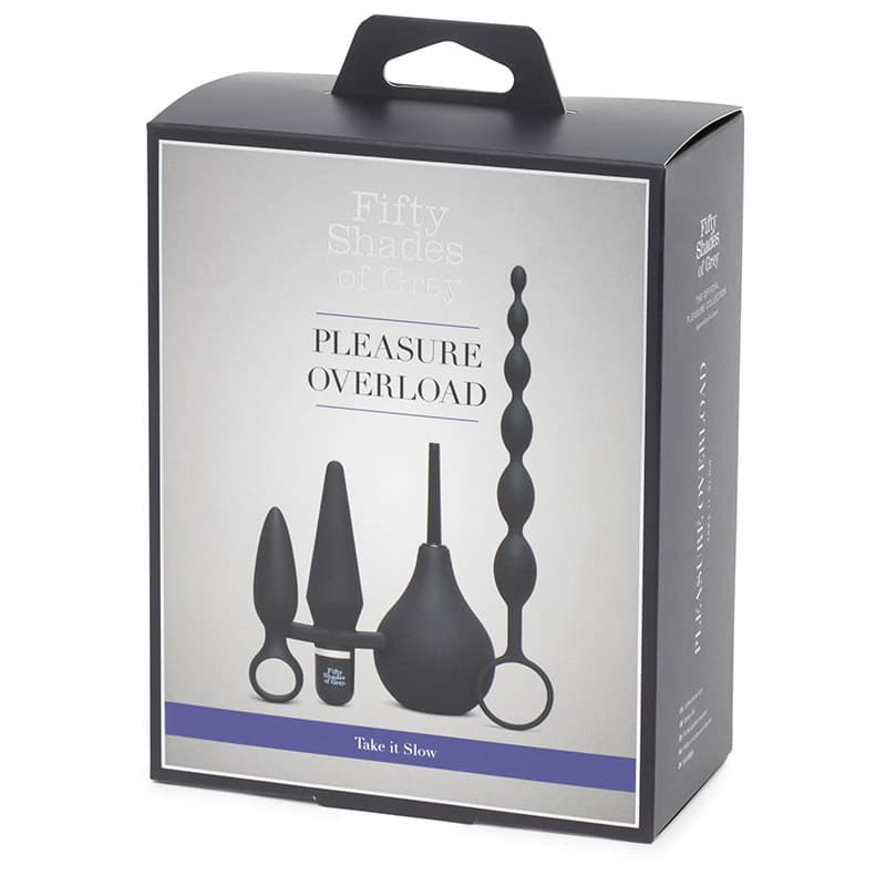 Pleasure Starter Anal Kit - Butt Plug 50 Sfumature di Grigio