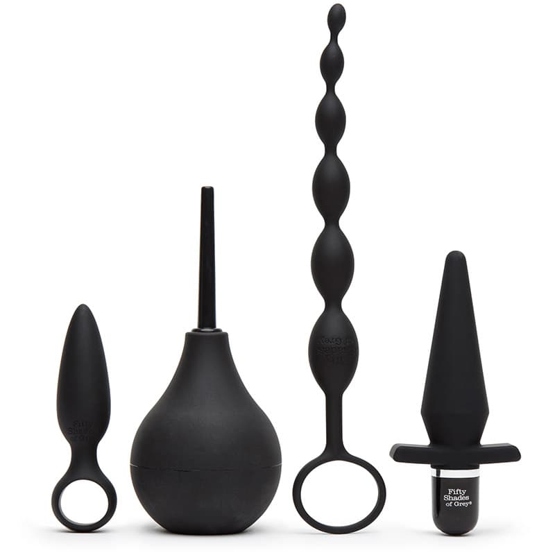 Pleasure Starter Anal Kit - Butt Plug 50 Sfumature di Grigio