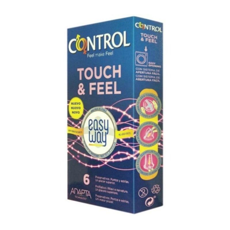 Touch & Feel Easy Way - Preservativi Stimolanti Control