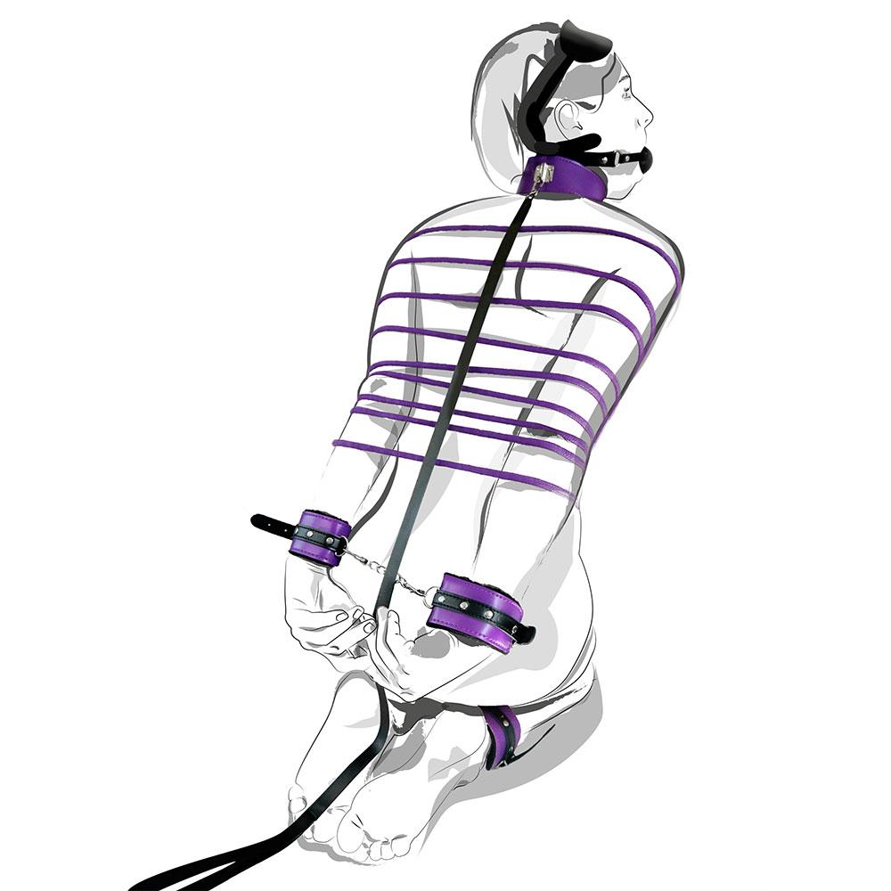She Bari - viola - Kit Bondage Osa