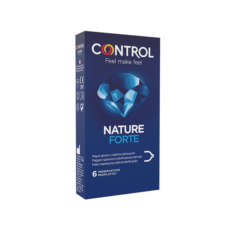 Adapta Forte - 6 pz - Preservativi Classici Control