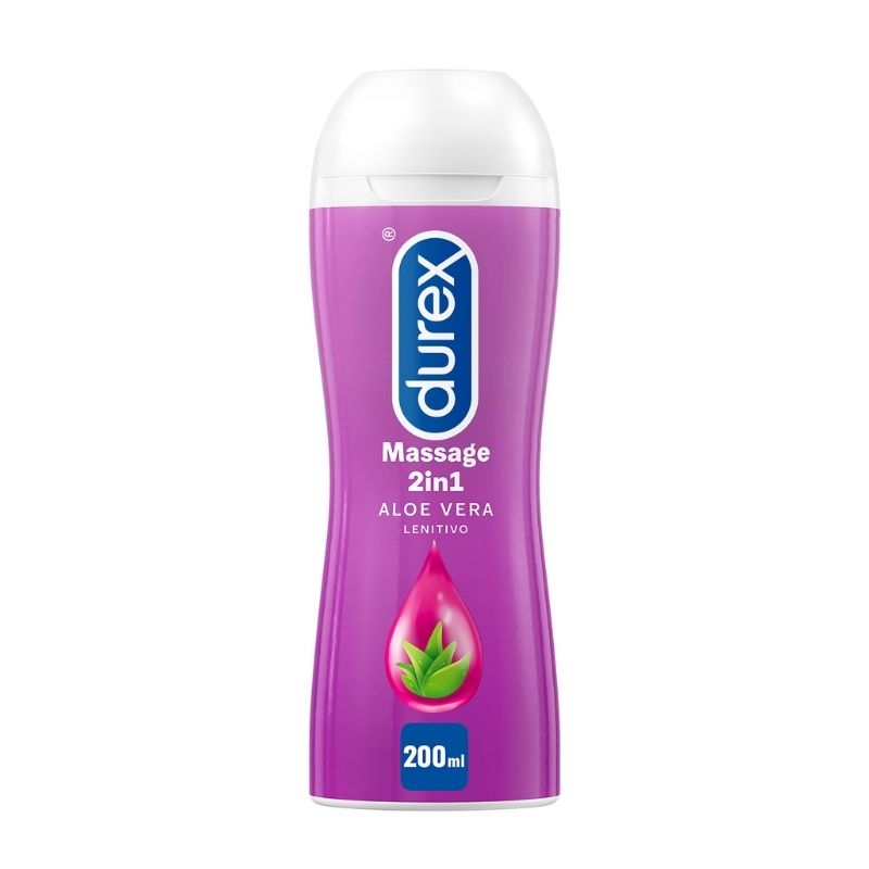 Massage 2 in 1 Aloe Vera - Lubrificante Naturale Durex