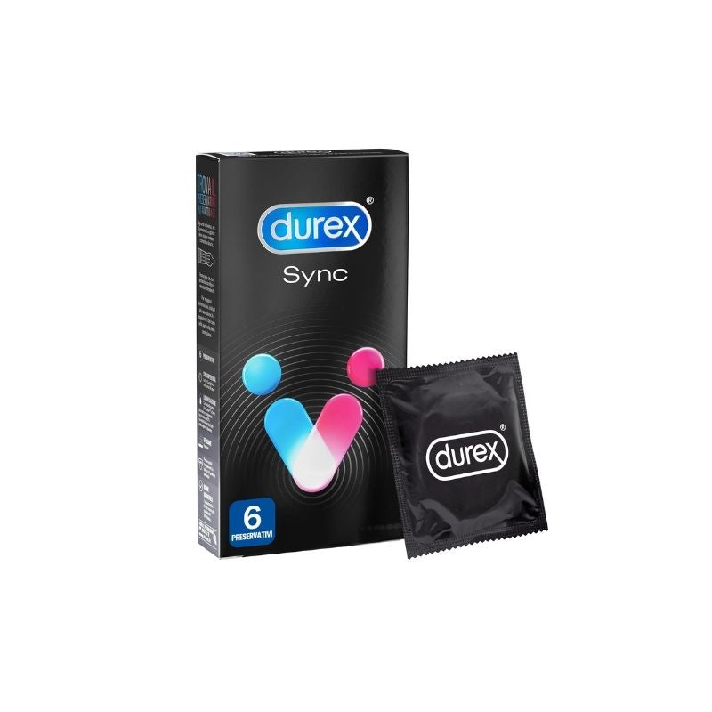 Sync - 6 pezzi - Preservativi Stimolanti Durex